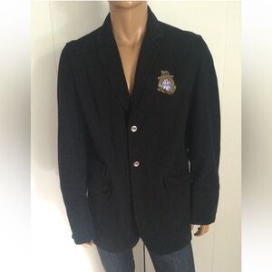 Lonsdale London Vintage Black Denim Jacket  Size XL